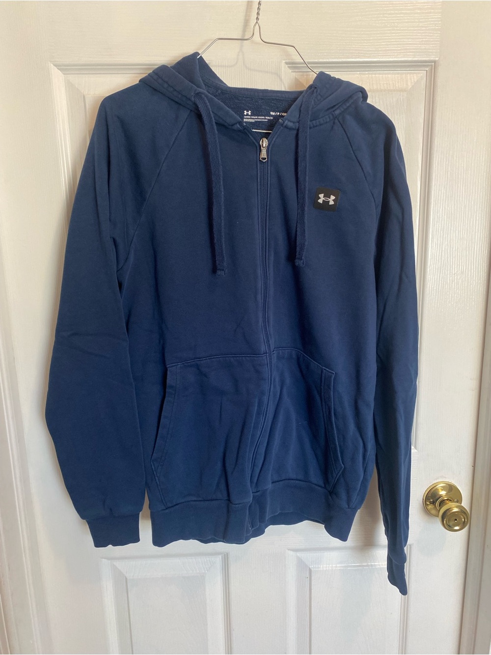 Under Armour Men's Navy Zip-Up Hoodie